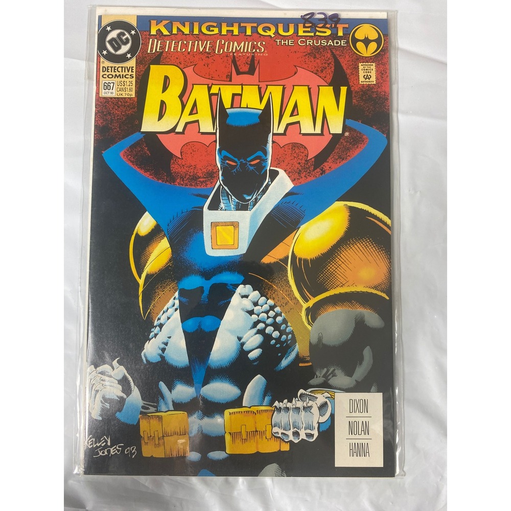 DC Comics‎ Detective Comics 667 Batman Knightquest The Crusade Oct 1993